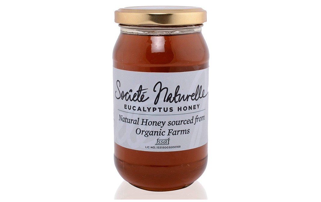 Societe Naturelle Eucalyptus Honey    Glass Jar  500 grams
